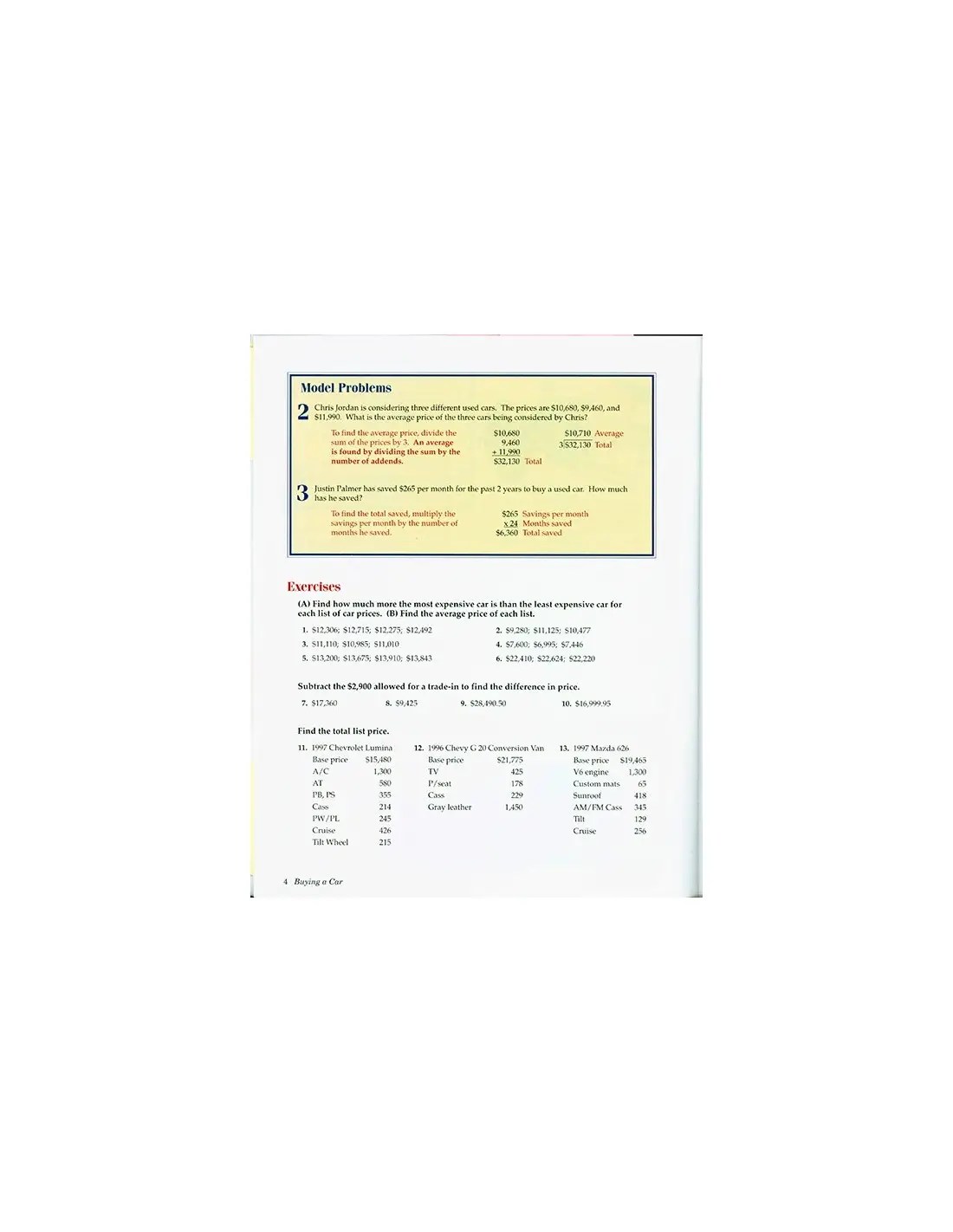 Consumer Math Worksheets – TheWorksheets.CoM –.