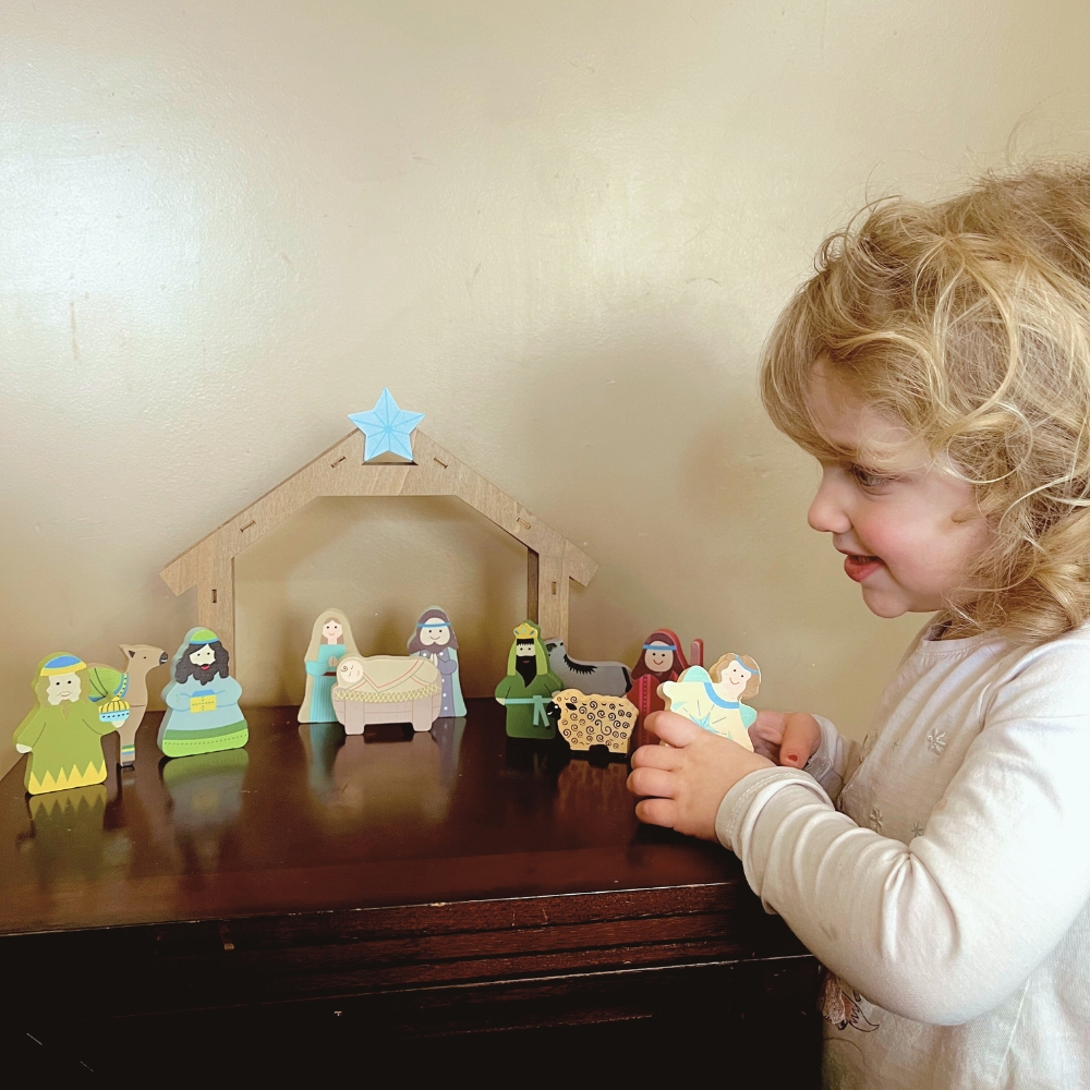 12 Piece Children's Nativity Set Seton Shrine