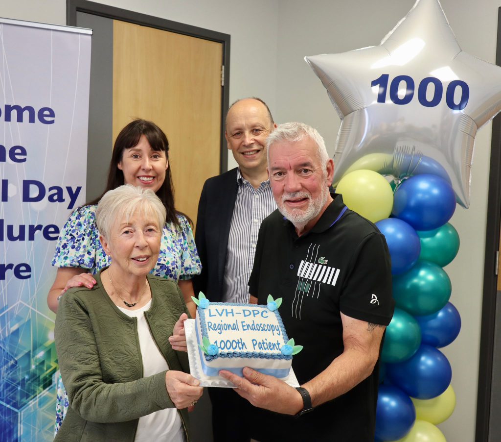 Trust Treats its 1000th Regional Red Flag Endoscopy Patient at Lagan