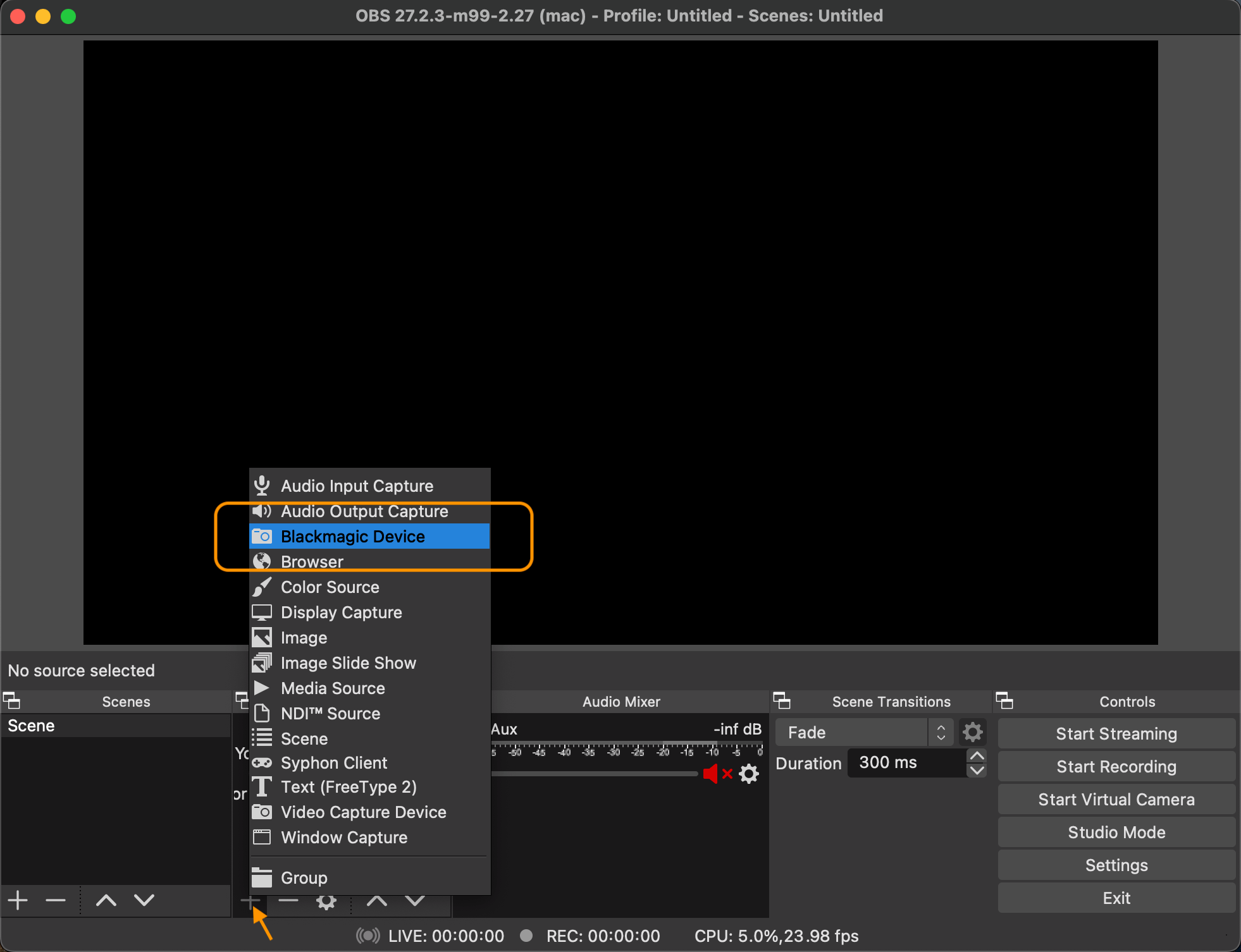 Streaming via OBS Studio SetStream.io