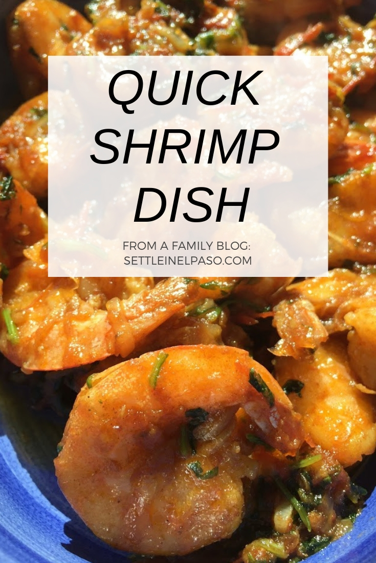 Easy shrimp dish recipe! — A Family Blog A Family Blog
