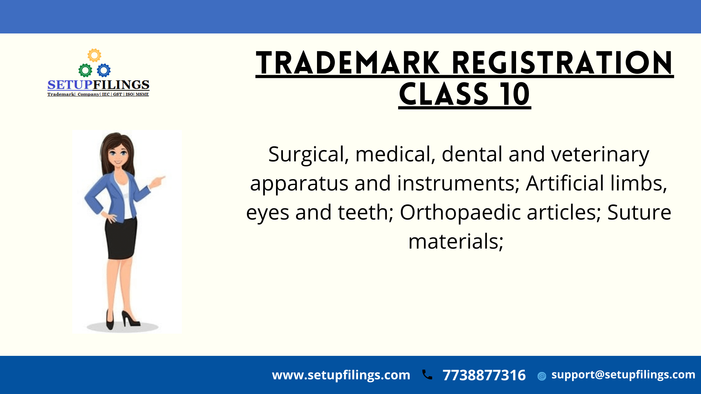 Trademark Class 10 Medical Devices Guide SetupFilings