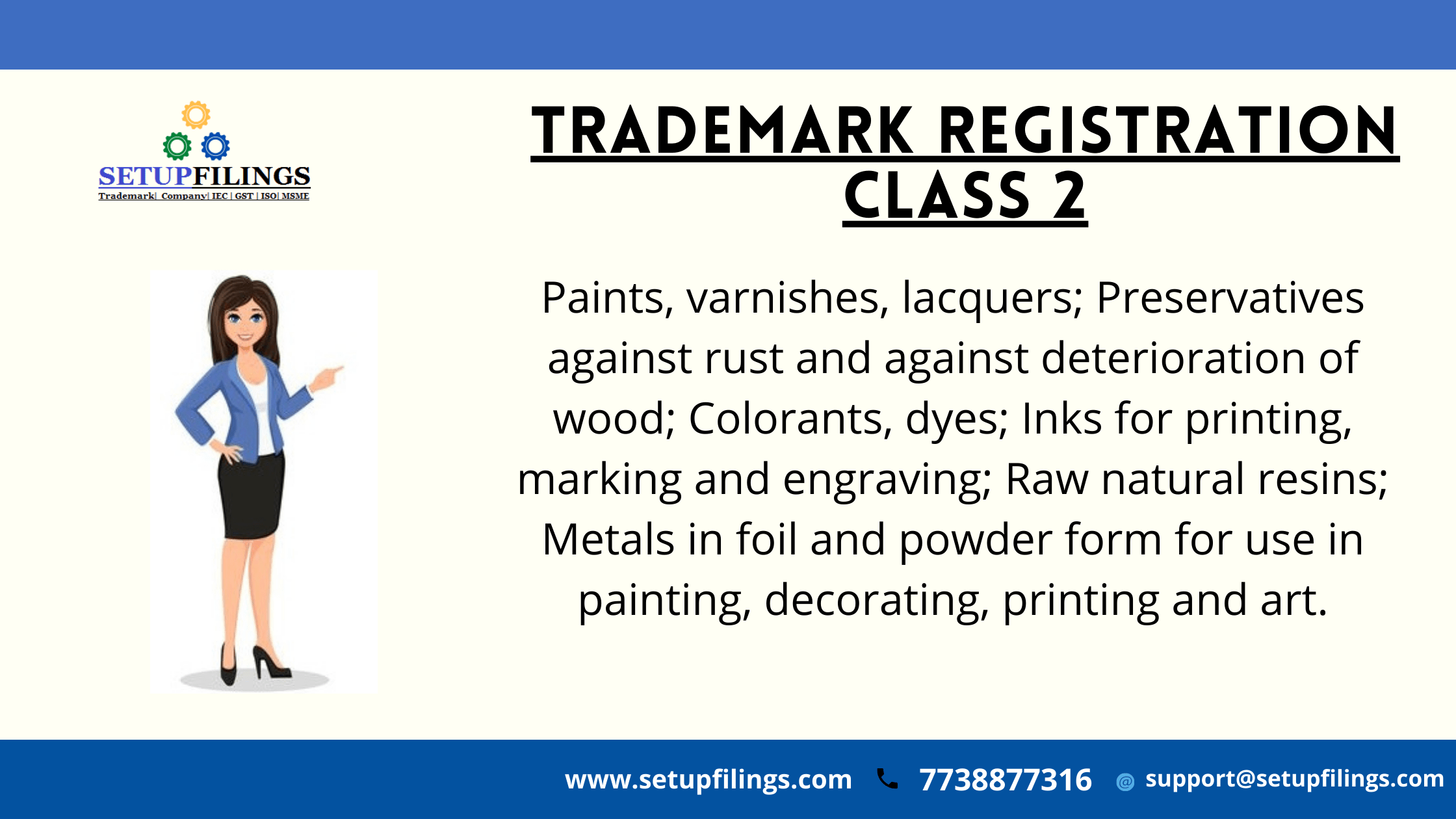 Trademark Goods & Services Class Codes SetupFilings