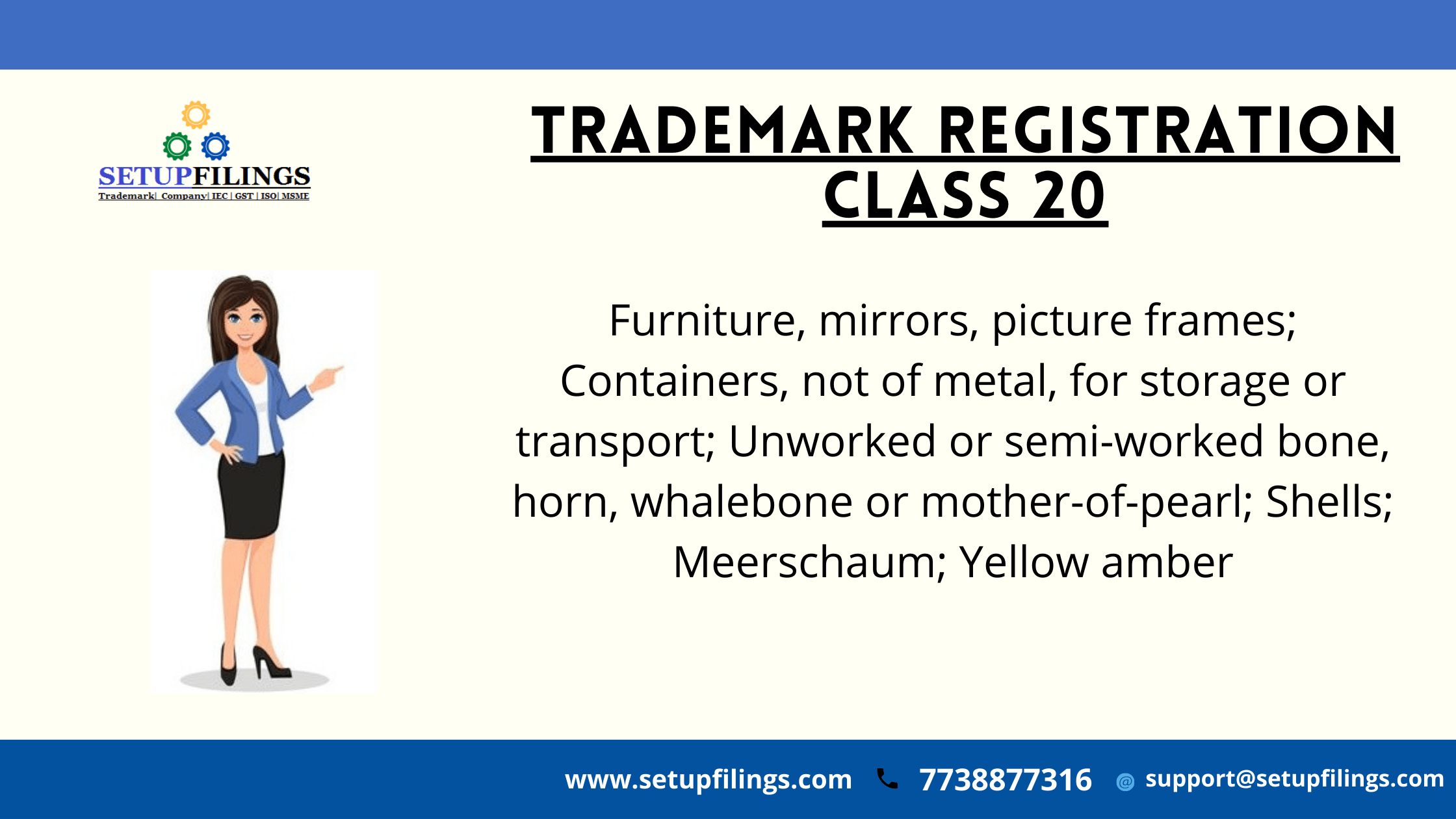Trademark Goods & Services Class Codes SetupFilings