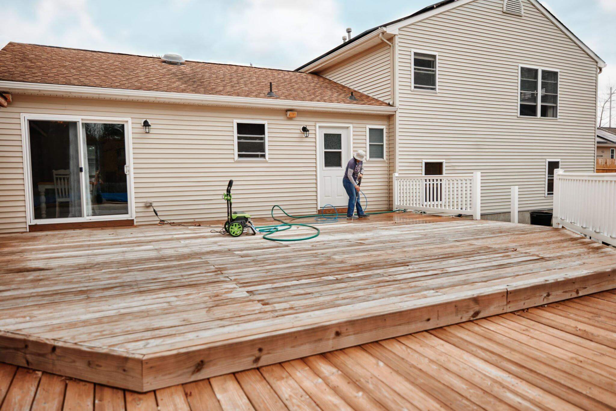 What is the Best Way to Restore a Weathered Deck? Setup NYC