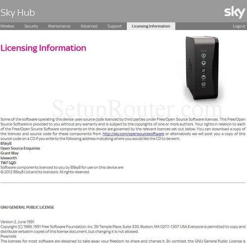 BSkyB SkyHub Screenshots