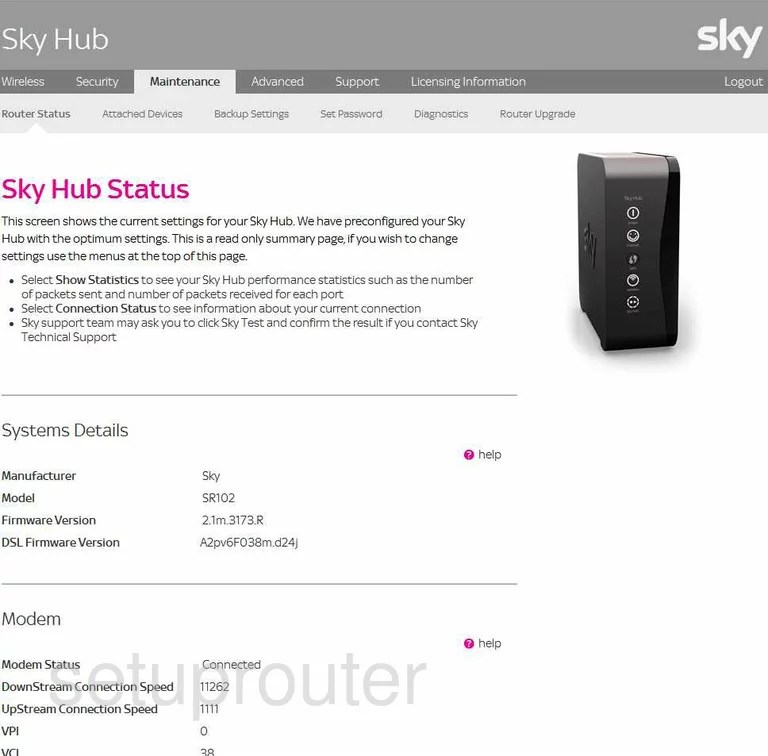 How to change the DNS settings on a BSkyB SkyHub router