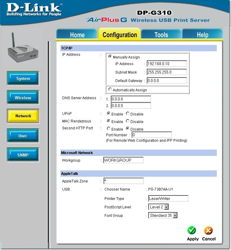 How to change the IP Address on a Dlink DPG310 router