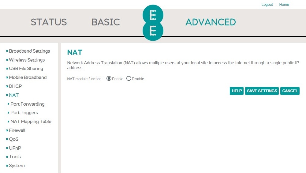 All Screenshots for the EE Bright Box 2