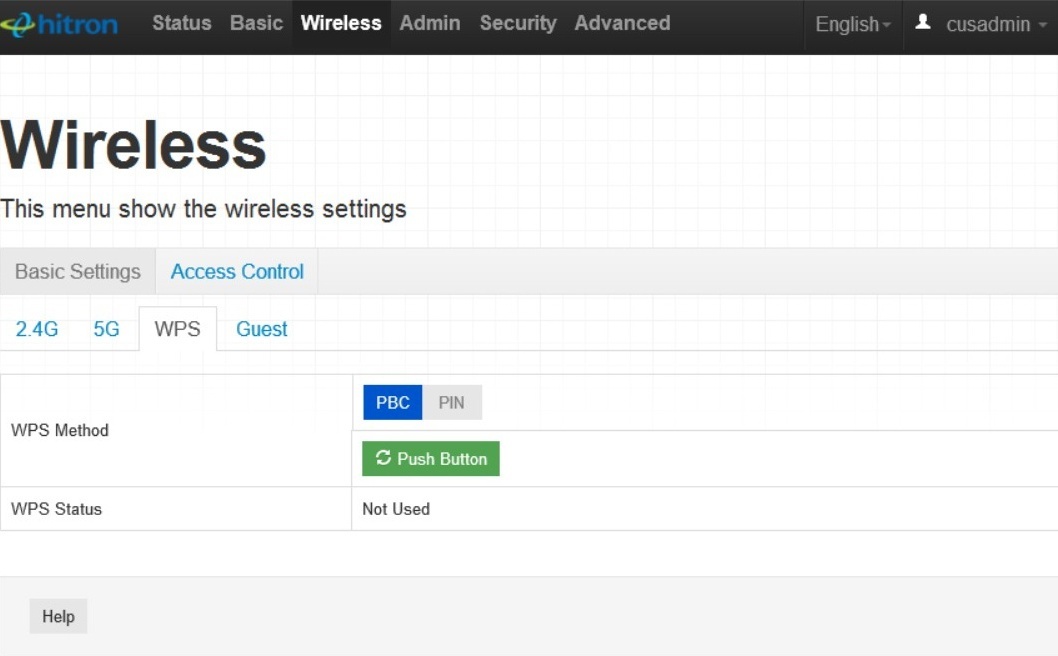 All Screenshots for the Hitron Technologies CODA4582