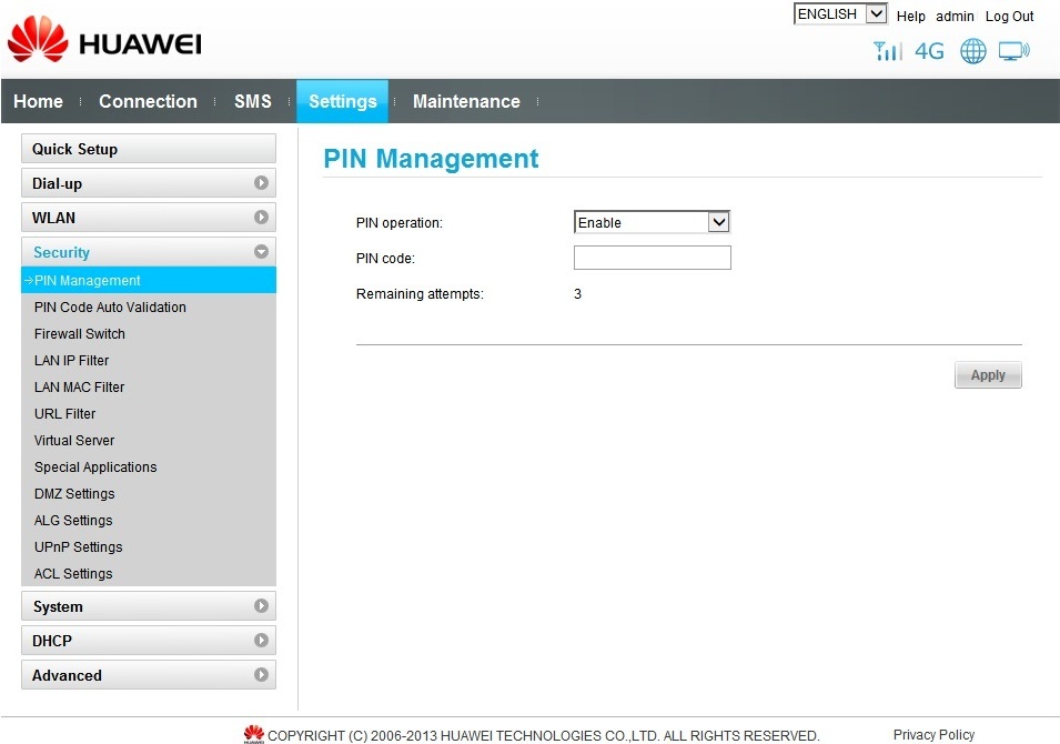 All Screenshots for the Huawei B89066