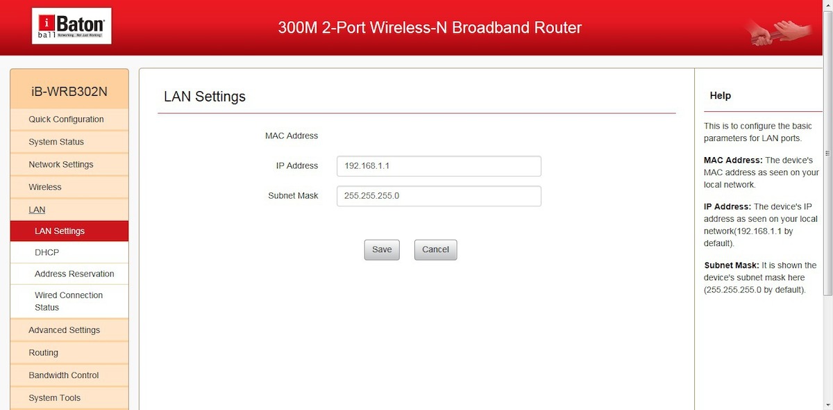 All Screenshots for the iBall iBWRB302N