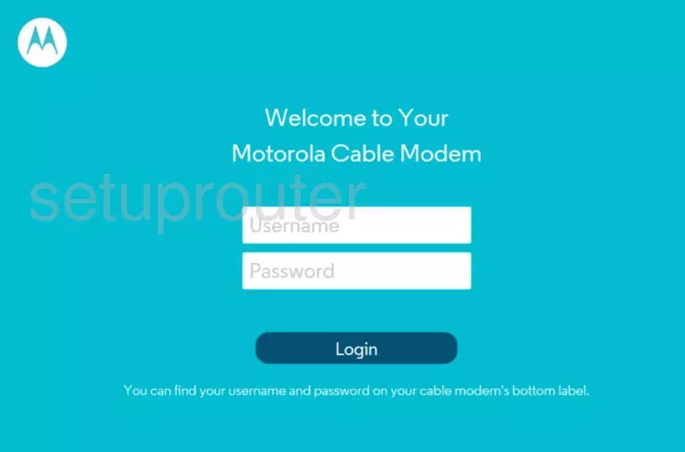 How to Login to the Motorola MT7711