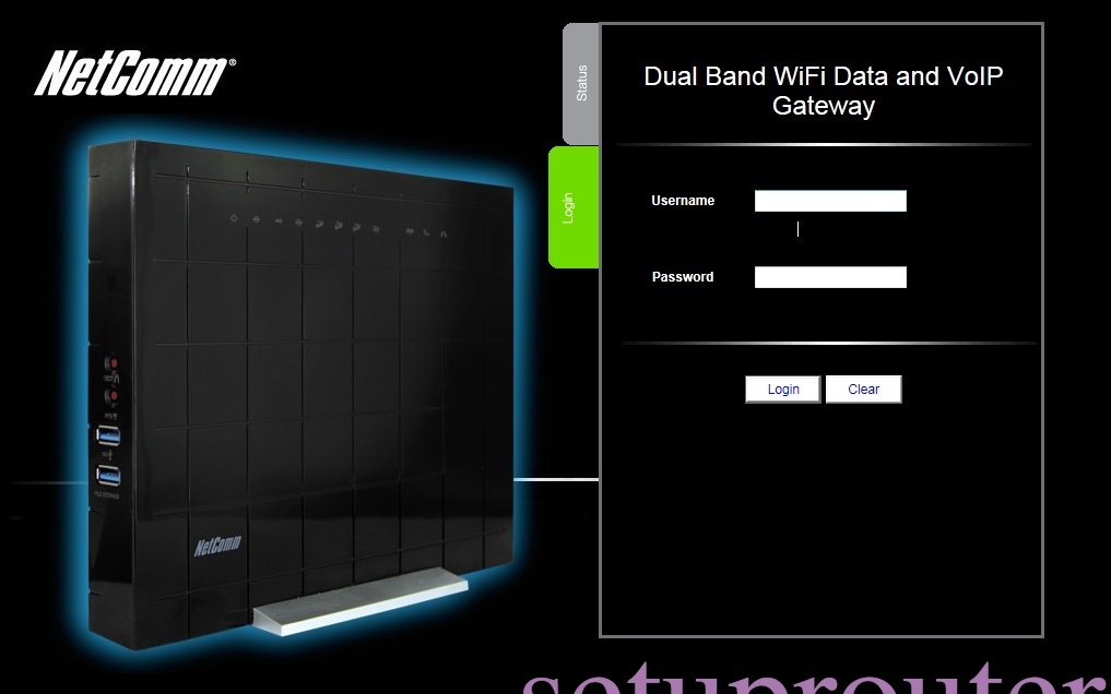 NF3ADV Login Instructions