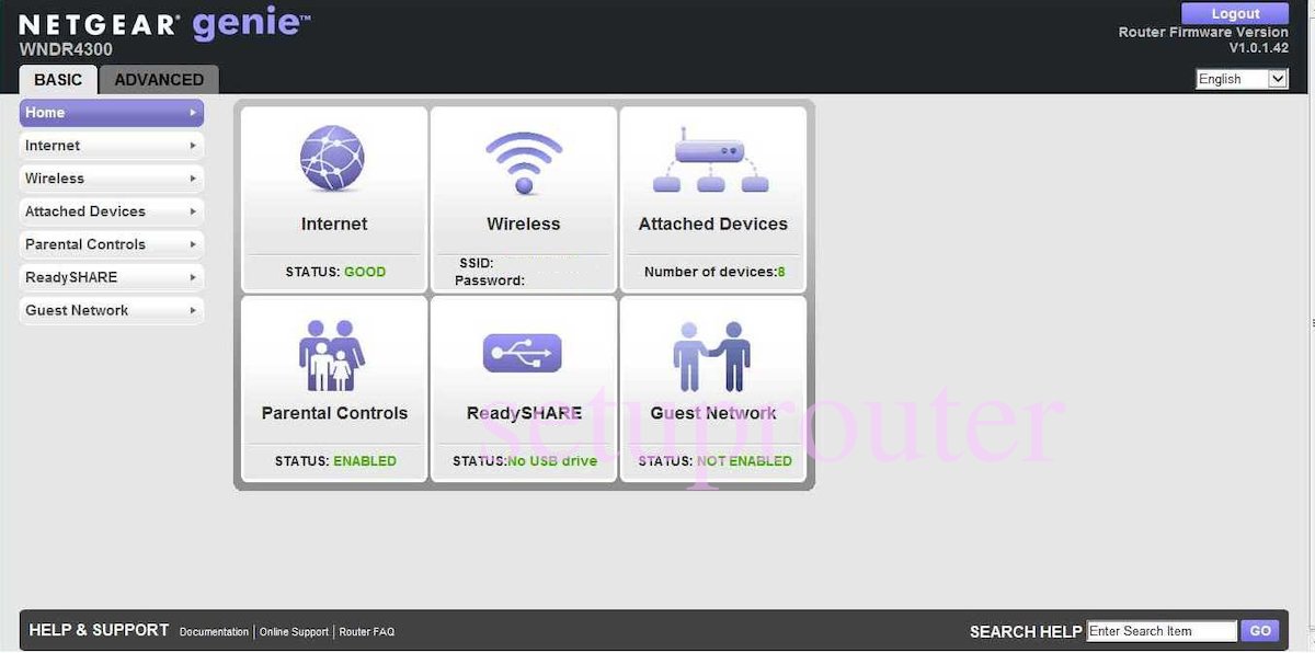 How to change the DNS settings on a Netgear WNDR4300 router