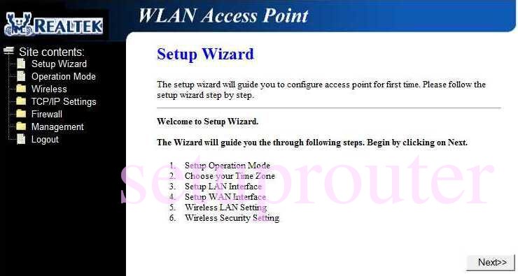 How to change the DNS settings on a RealTek RT3500 router