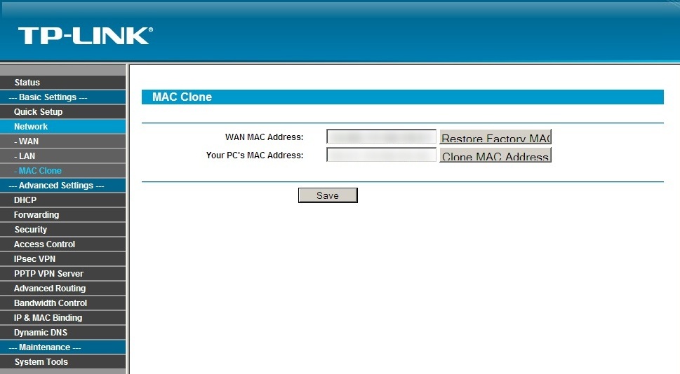 All Screenshots for the TPLink TLR600VPN