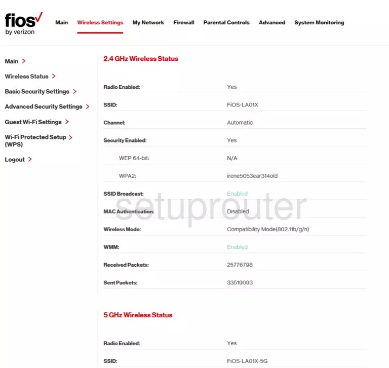 All Screenshots for the Verizon FiOS Quantum Gateway