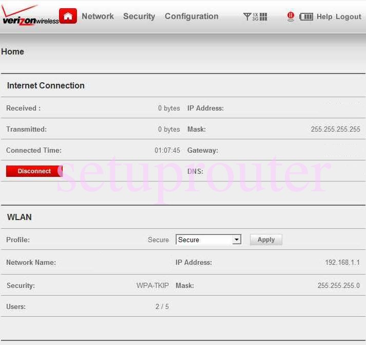 Setup WiFi on the Verizon MiFi2200