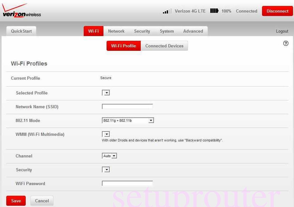 All Screenshots for the Verizon MiFi4620L