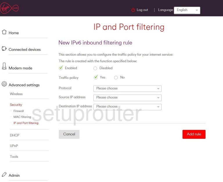 All Screenshots for the Virgin Media Hub 3.0