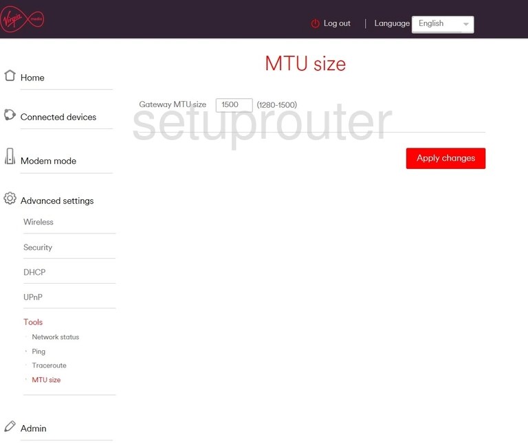 All Screenshots for the Virgin Media Hub 3.0