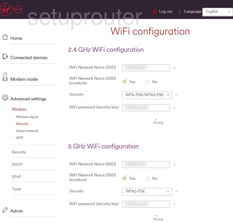 Setup WiFi on the Virgin Media Hub 3.0