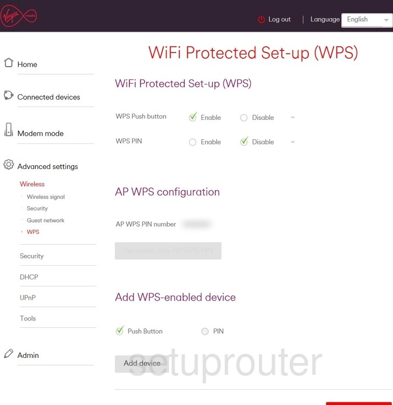 All Screenshots for the Virgin Media Hub 3.0
