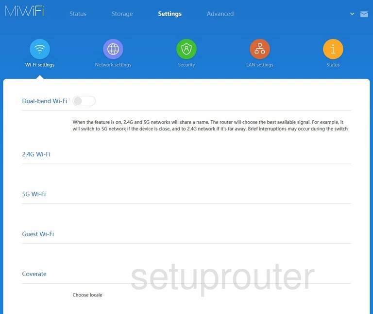 All Screenshots for the Xiaomi Mi WiFi Router 3