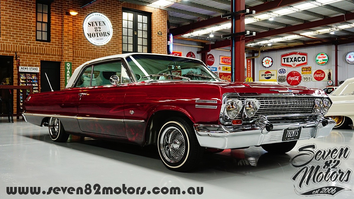 SOLD! 1963 Chevy Impala Sports Coupe Lowrider SEVEN82MOTORS
