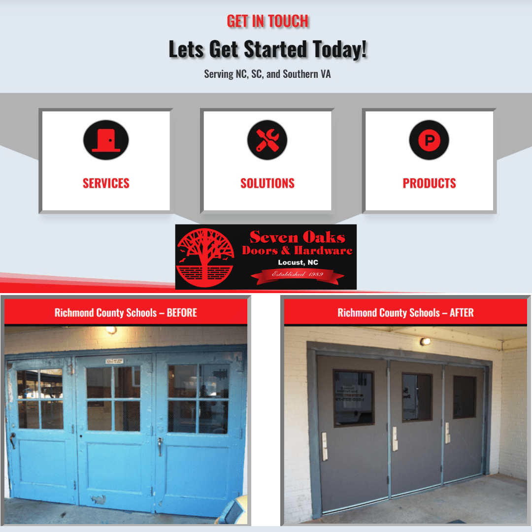 What's Up Wednesday? Commercial Door and Hardware Solutions! Seven