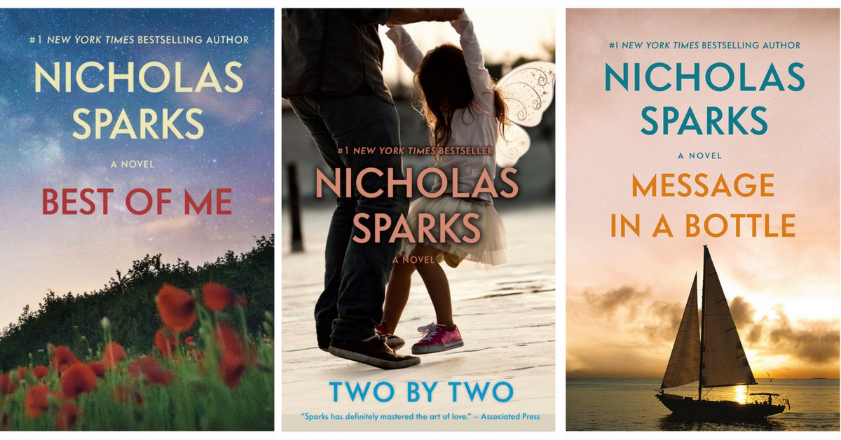 7 Romance Yet Heartbreaking Novels by Nicholas Sparks Which Will Leave