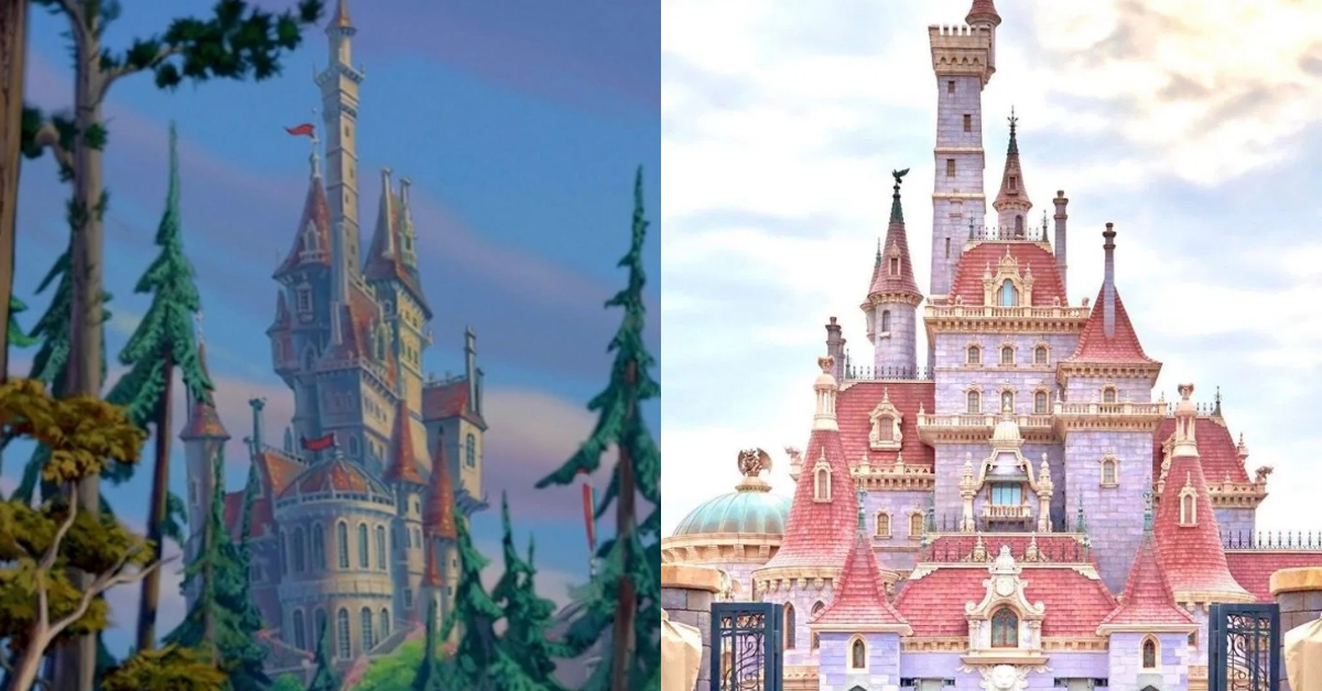 The Beauty And The Beast Castle Comes To Life At Tokyo Disneyland As