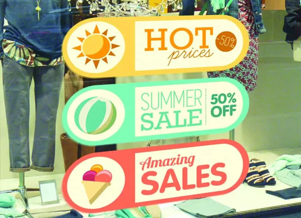 Window Sticker Printing in Brisbane Seven Print