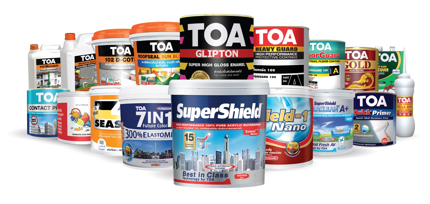 TOA PAINT THAILAND Seven Sun Rays