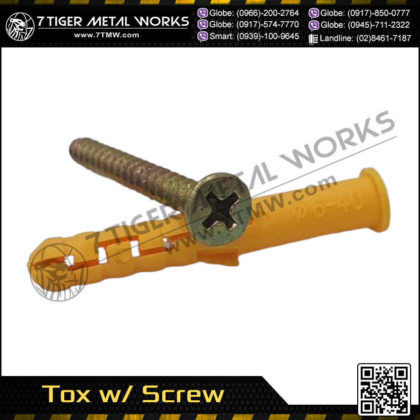 Tox w/ Screw Bolt and Nut Supplier Philippines