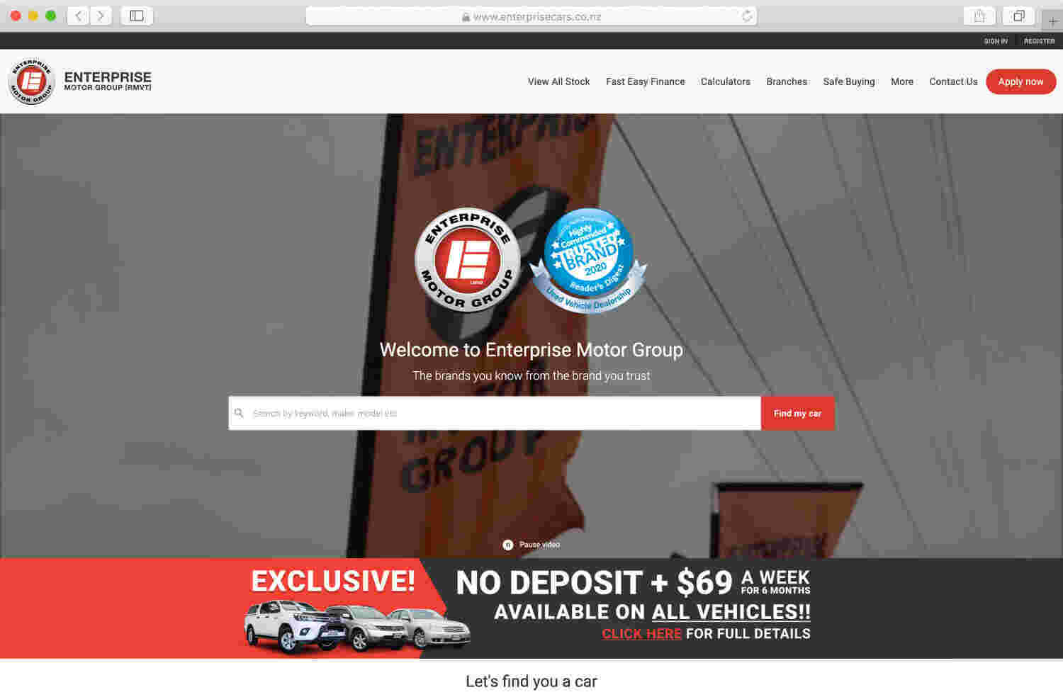 Enterprise Cars SeventyTwo