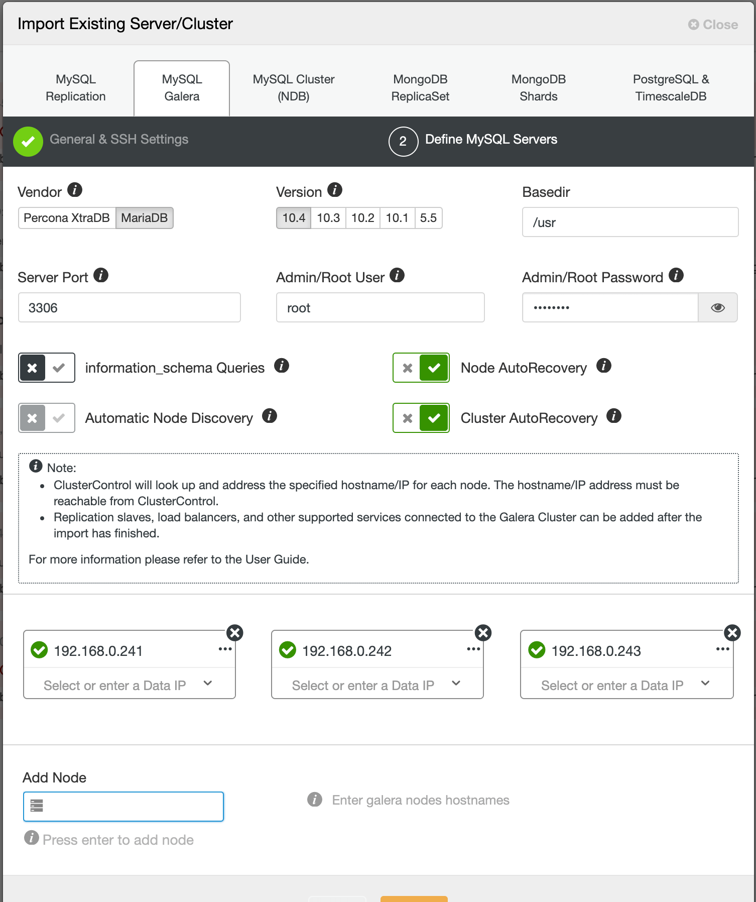 MariaDB Cluster Offline Installation for CentOS Severalnines