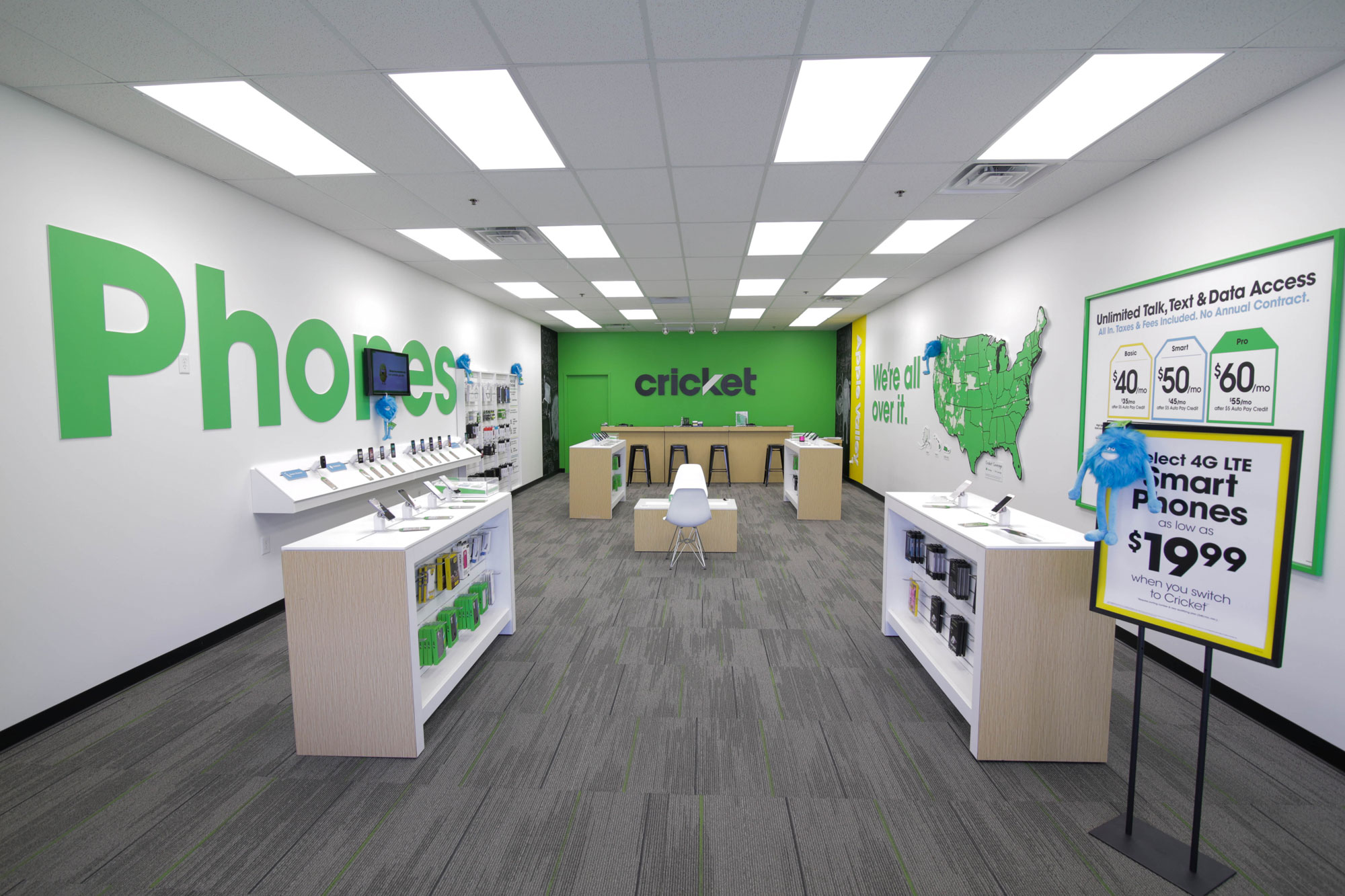 Cricket Wireless Sever Construction Company