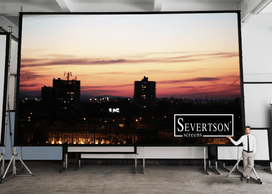 Severtson Showcases New Giant QuickFold CinemaSized Projection Screens During 2018