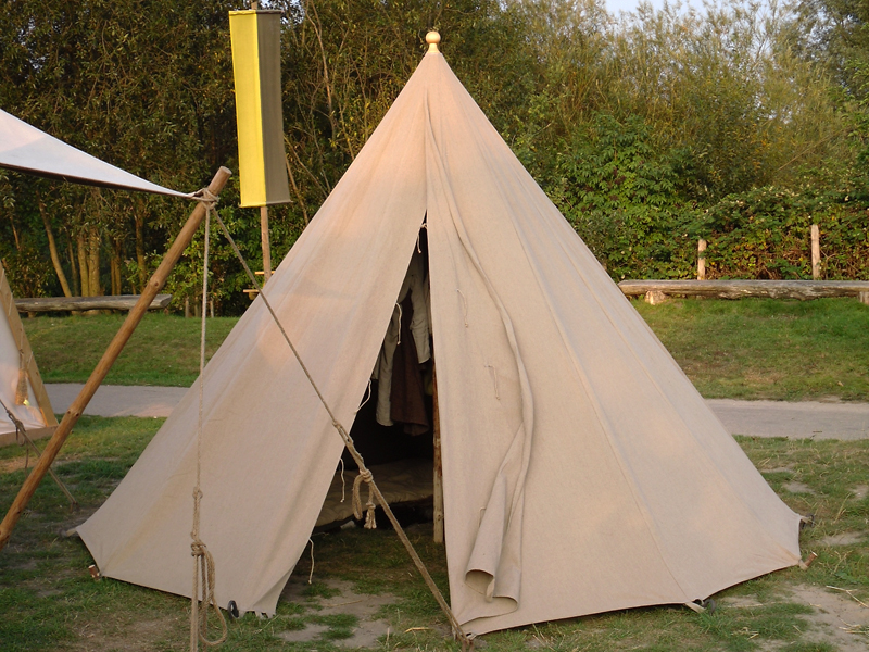Conical tents Sewmill Historical linen tents