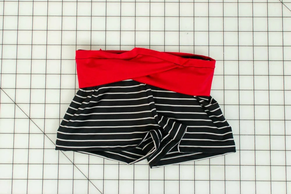How to Sew Girls Dance Shorts free sewing pattern