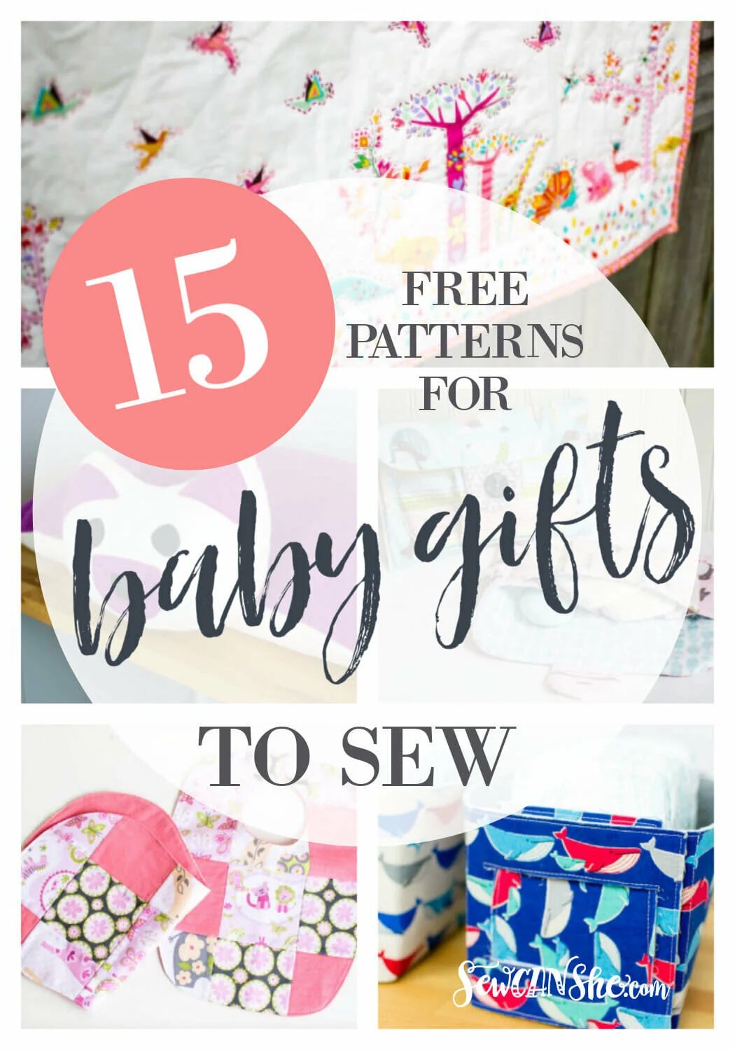 15 Handmade Baby Shower Gifts to Sew Free Sewing Patterns