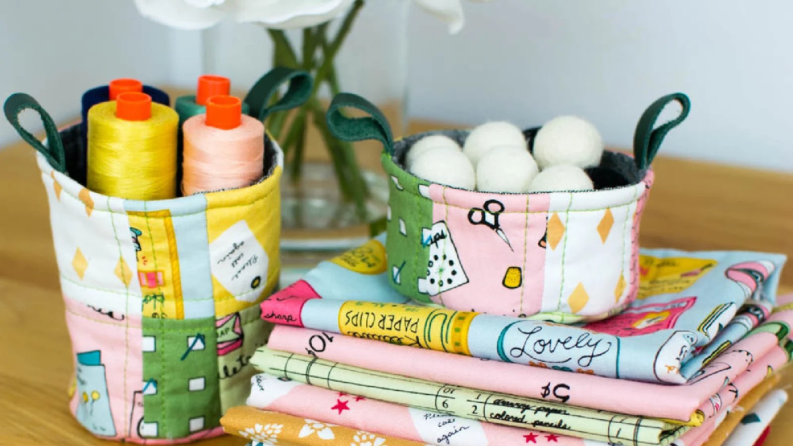 40 Free Sewing Projects to make You More Organized!