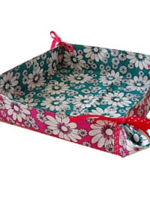 Free French Bread Basket Sewing Tutorial Sew Crafty Me