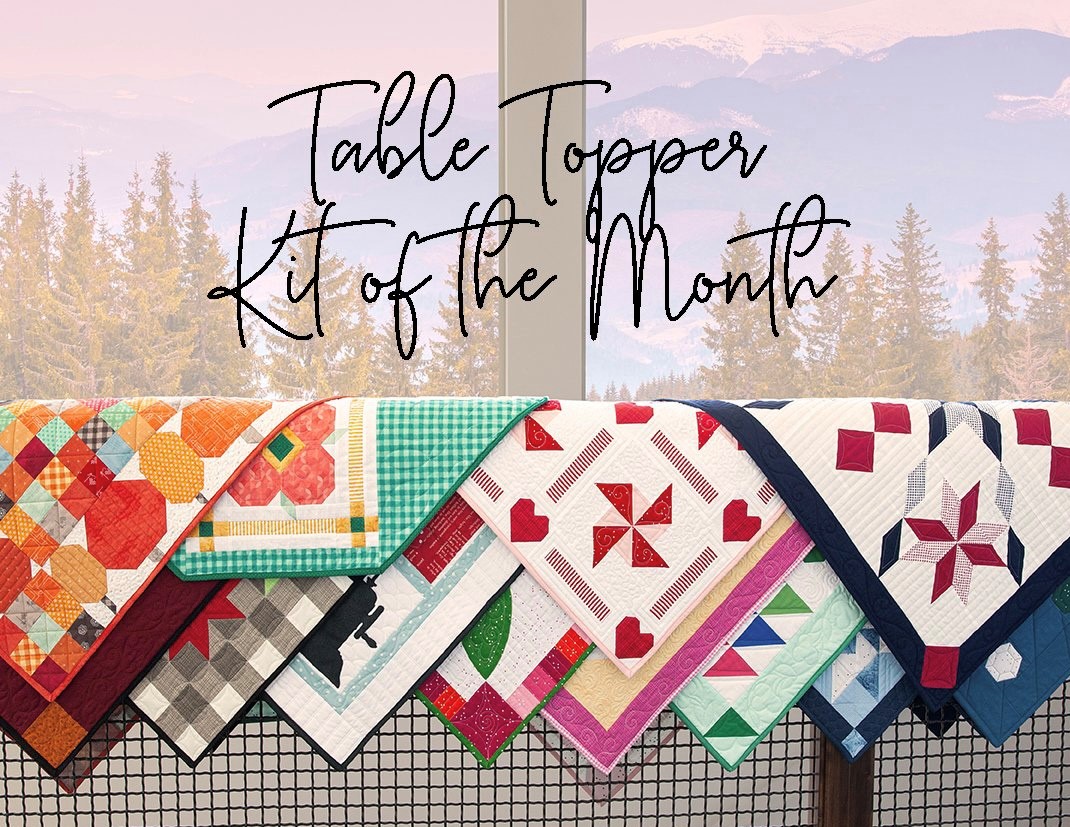 Table Topper Club Sew Creative Fairport