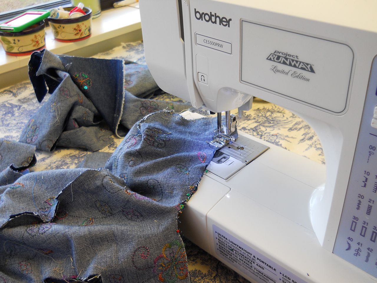 Tying up loose ends Sewn up!