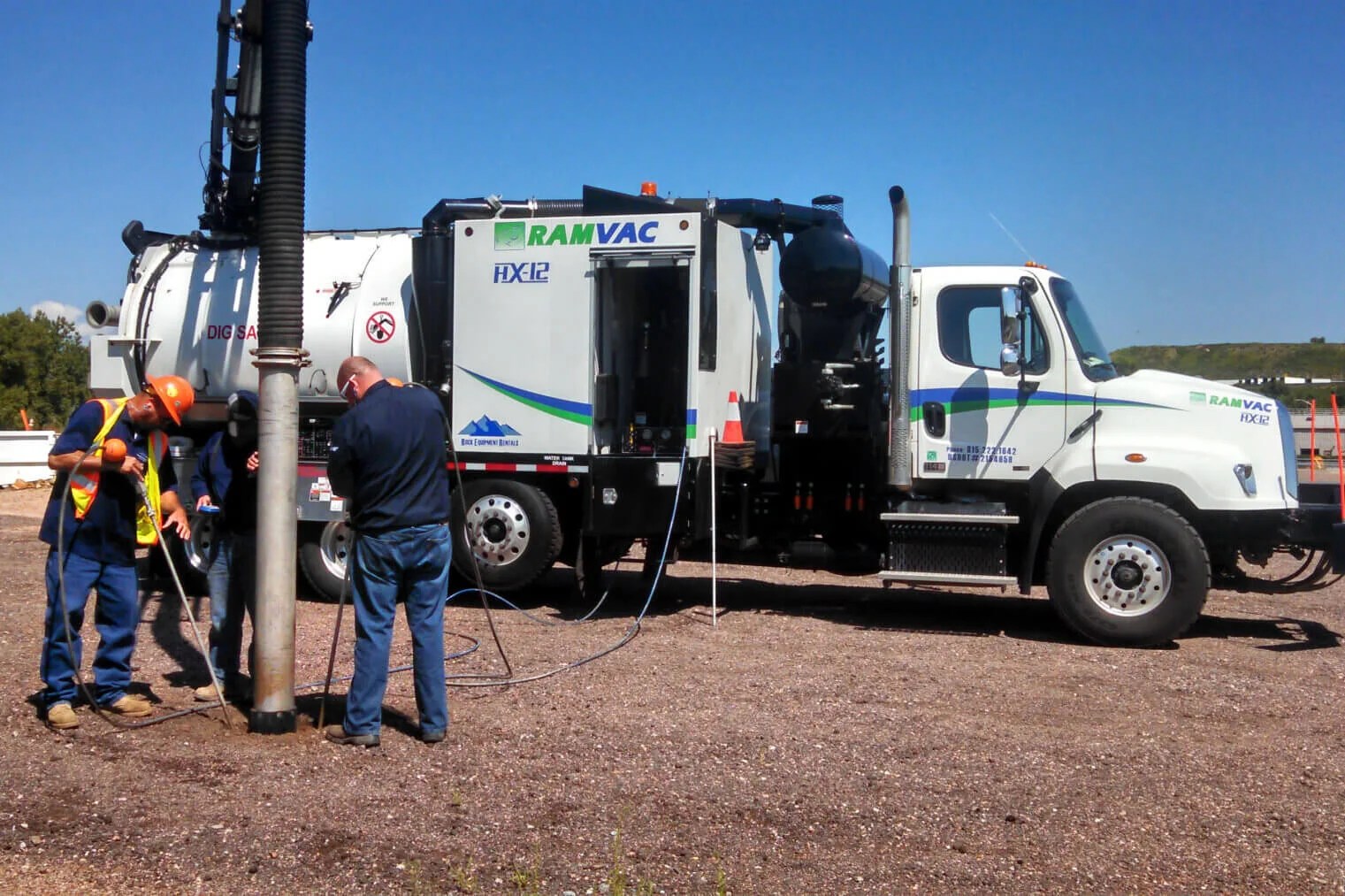 HX Series Hydro Excavator Sewer Equipment