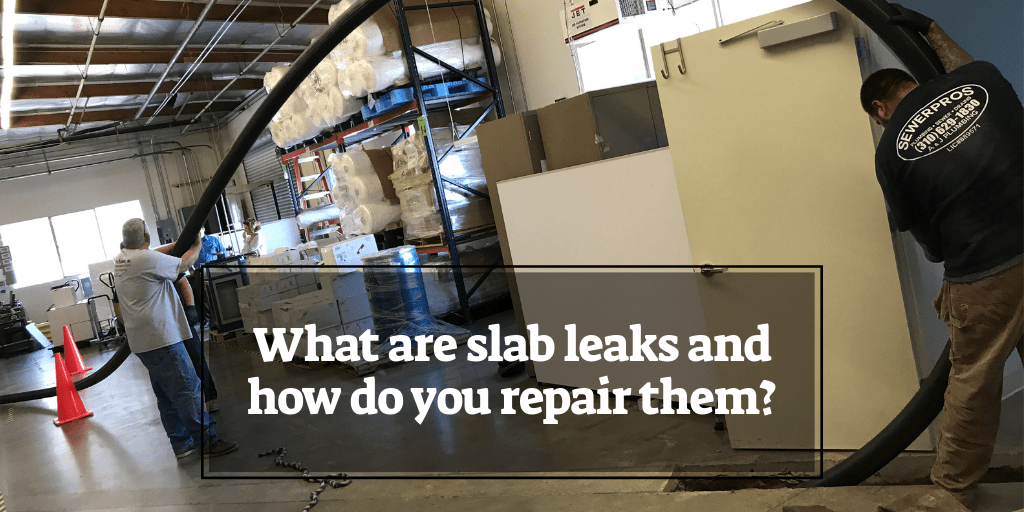 What are slab leaks and how do you repair them? - Sewer Pros