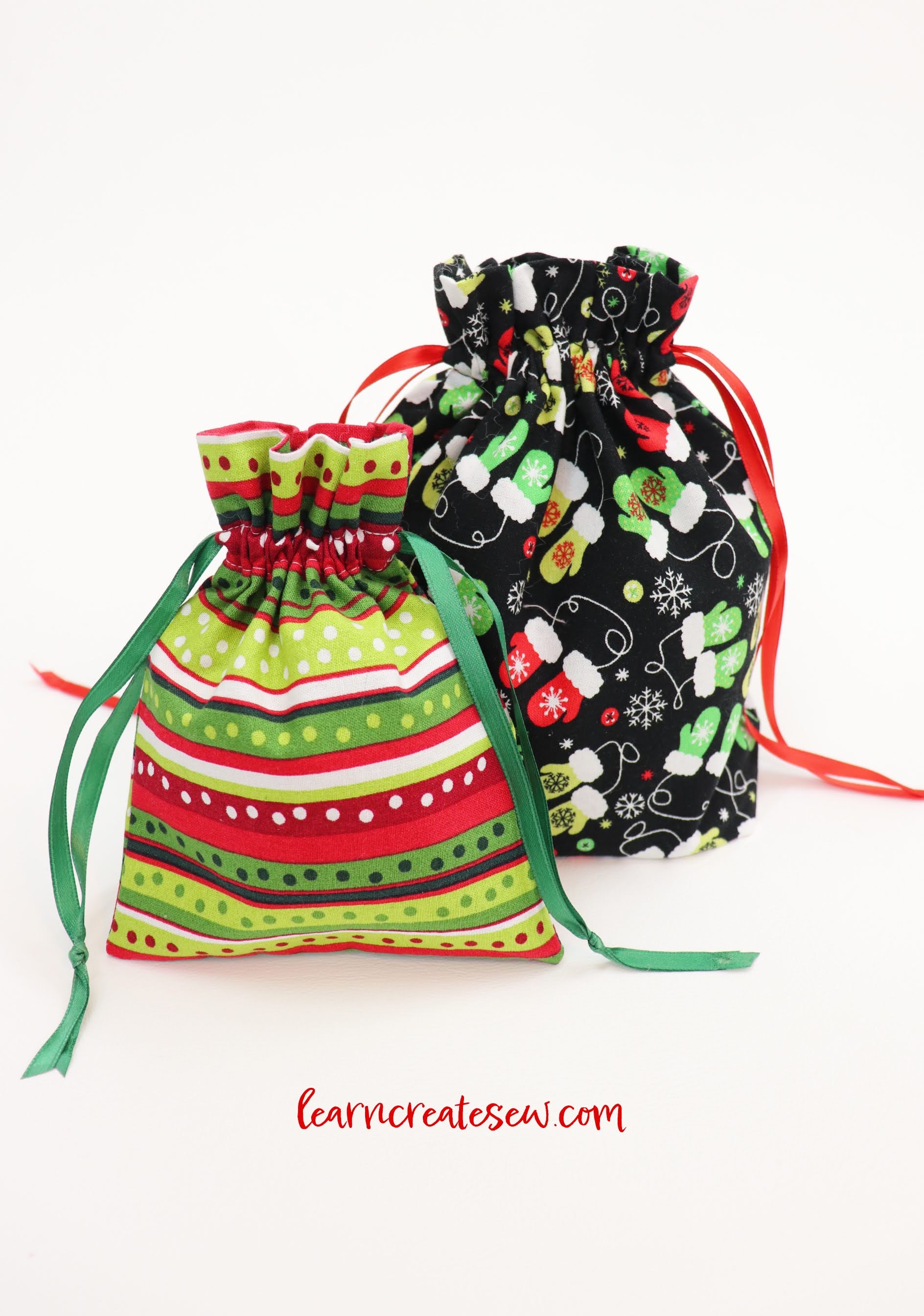 Sew Easy Gift Bags learncreatesew